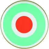 Julian Dashper, Untitled, vinyl on drum skin, 1996