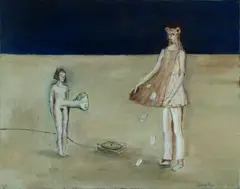 Untitled by Séraphine Pick, oil on canvas, offered Jul 2010