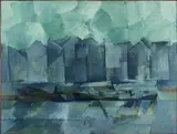 Bill Culbert, Tug, Barges, Thames