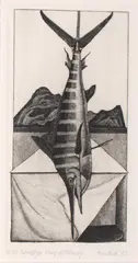 Goodbye Bay of Plenty by Robin White, etching, 14/15, sold Jun 2010