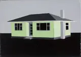 Jon Tootill, Whare III, acrylic on canvas