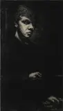 Jason Greig, Self Portrait by a Window, aquatint, 3/4