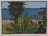 Tom Burnett, Cable Bay, screeprint, 18/130
