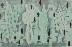Untitled by Denys Watkins, lithograph, 42/116, sold Jun 2010