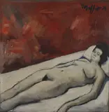 Trevor Moffitt, Reclining Nude III