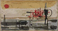 Ted Dutch, The Red Machine, lithograph, 27/48