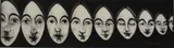Catherine Manchester, Genealogical Assemblages II, acrylic on canvas