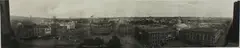 Robert Percy Moore, Christchurch N. Z No. 1, black and white panoramic photograph
