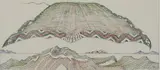 John Bevan Ford, Te Toro (The Connections), ink on paper