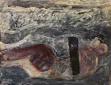 Ralph Hotere, The Lover's Embrace