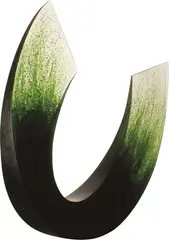 West Coast Surf No. 5 by Galia Amsel, cast glass, sandblasted, acid etched & polished, offered Mar 2010