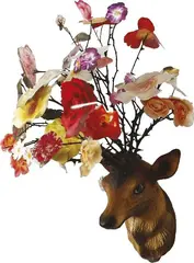 Dear Rose by Peter Madden, found objects and images, acrylic and wood, offered Mar 2010