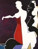 Pat Hanly, Figures in Light No. 12