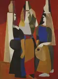 Louise Henderson, The Three Women of Jerusalem