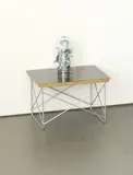 Charles and Ray Eames for Herman Miller, Wire Base Table allocated bottom left of shot