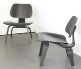 Charles and Ray Eames for Herman Miller, pair of LCW (Lounge Chair Wood) chairs