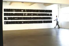 Chris Heaphy, Merri' Vision Series II, acrylic and gouache on paper, 100 panels
