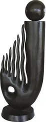 Paul Dibble, Pacific Comb Model, cast bronze 2/3