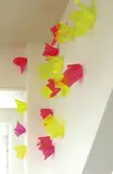 Judy Darragh, Laser Bloom, acrylic