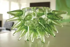 Borek Sipek for Driade, The Pino Bowl, blown moulded glass