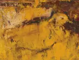 Suzanne Goldberg, Bird No. 2, oil on board