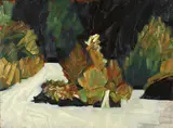 Ruth Cole, No Figure, oil on card on board