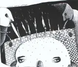 Jennifer Dolezel, Another Mental Birthday, etching, 7/20