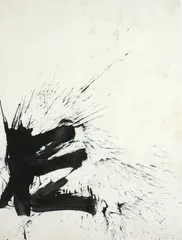For Sengai by Max Gimblett, ink on paper, offered Dec 2009