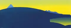 Taranaki by Michael Smither, screenprint, 17/35, offered Dec 2009
