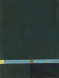 Milan Mrkusich, Green Achromatic with Orange and Yellow