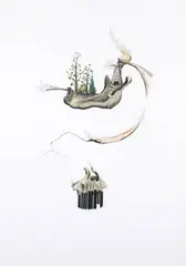 Simon Esling, The Nursery, watercolour and ink on paper, 2007