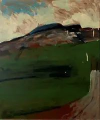 Northland by Colin McCahon, oil on board (monocoat) in artists original frame, offered Nov 2009