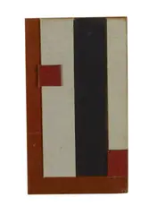 Untitled - Construction by Patrick Pound, mixed media collage, offered Nov 2009