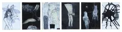 Some Sensation by Séraphine Pick, oil on canvasboard, 5 panels, sold Nov 2009