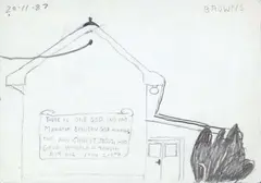 Michael Stevenson, Browns, pencil on paper