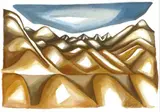 Agnes Wood, Luggate II South, watercolour
