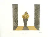 Tony Fomison, Beethoven's "Fidelio", lithograph, 8/14