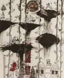 John Pule, Mahina, lithograph, 4/40