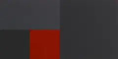 Milan Mrkusich, Meta Grey, Red, acrylic on linen
