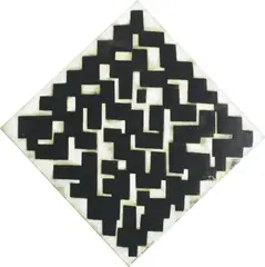 Solution 3 by Dick Frizzell, oil on canvas, offered Jul 2009