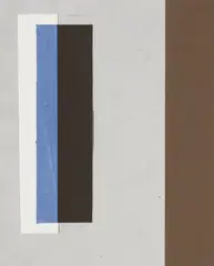 Untitled by Gordon Walters, gouache on paper, sold Jul 2009