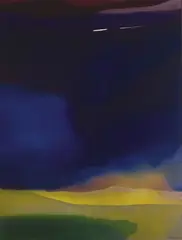 Evening Spread by Gretchen Albrecht, acrylic on canvas, sold Jul 2009