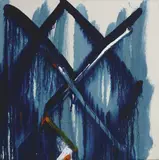 Allen Maddox, Lozenge (Blue)