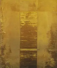 Mervyn Williams, Gold Ascendant, acrylic on canvas
