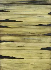 Simon Kaan, Untitled, oil on board