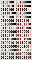 Peter Robinson, I Exist I Am Not Another I Am, lamda print mounted to aluminium, edition of 5 (2001)