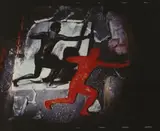 Di ffrench, Hunter/Warrior, cibachrome print, 1990