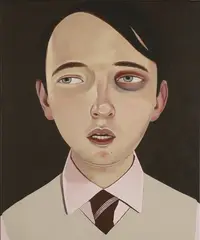 Peter Stichbury, Joe Gruver, acrylic on linen