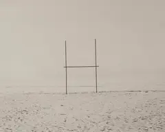 Goal Post, Antarctica by Anne Noble, digital pigment print on rag paper (2002), sold Jun 2009