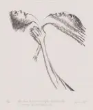 Tony Fomison, One Man and One Woman after Another, Another... (In memory of Phil Clairmont), lithograph, 1/12